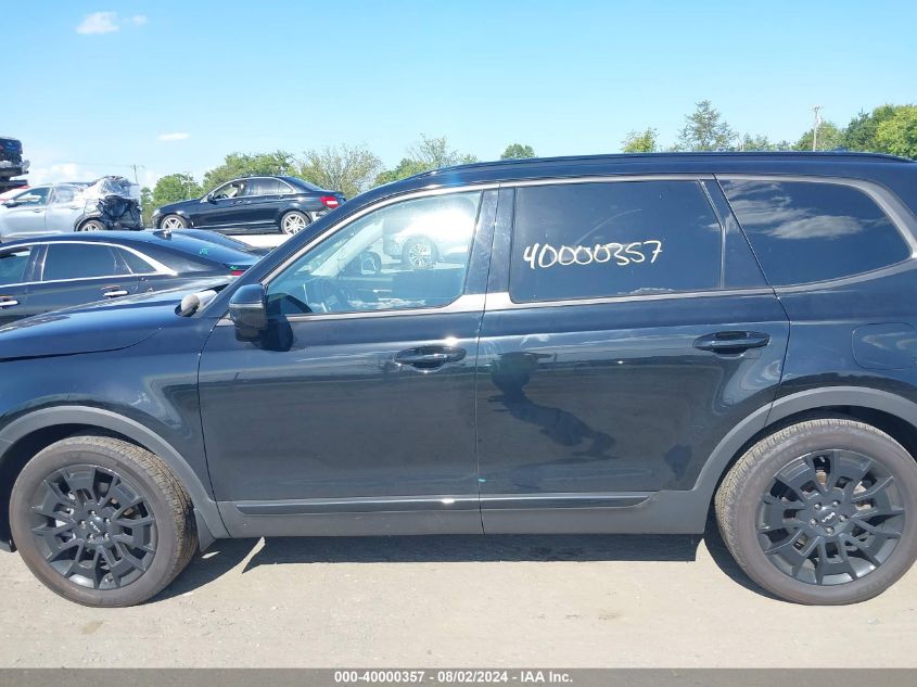 2022 Kia Telluride Sx VIN: 5XYP5DHC7NG236975 Lot: 40000357