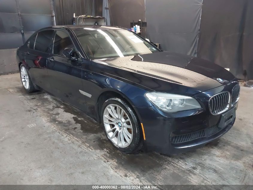 2013 BMW 740Li xDrive VIN: WBAYF4C59DDE23979 Lot: 40000362