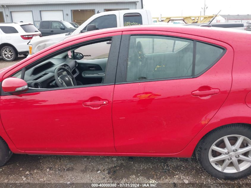 JTDKDTB31C1024523 2012 Toyota Prius C Four