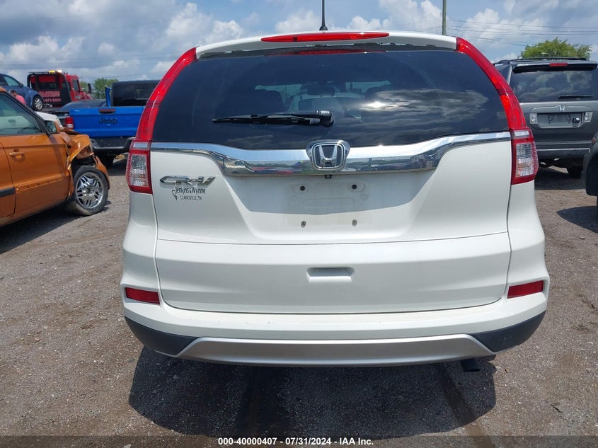 2015 Honda Cr-V Ex VIN: 5J6RM3H52FL012777 Lot: 40000407