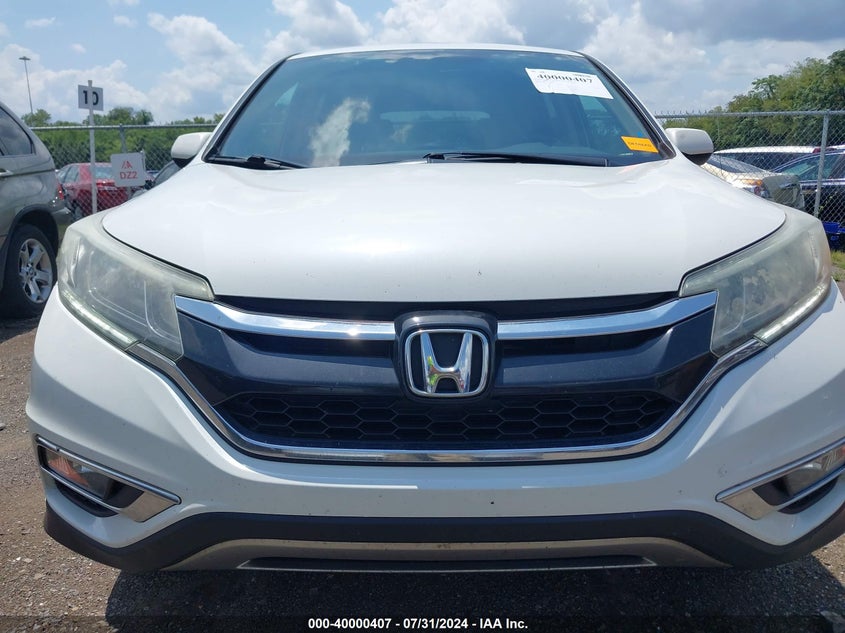 2015 Honda Cr-V Ex VIN: 5J6RM3H52FL012777 Lot: 40000407