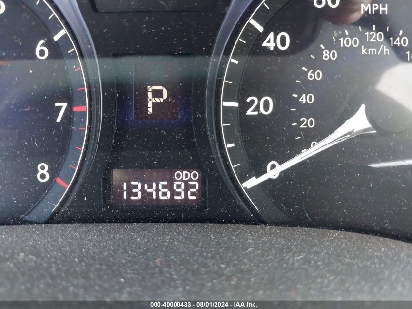 2010 Lexus Rx 350 VIN: 2T2ZK1BAXAC012219 Lot: 40000433