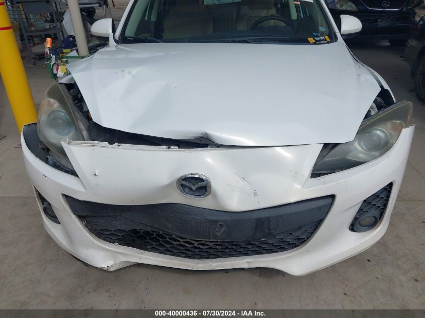 2012 Mazda Mazda3 I Grand Touring VIN: JM1BL1M78C1671878 Lot: 40000436