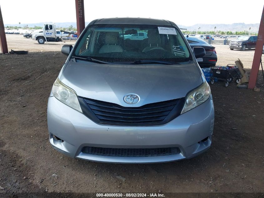 2013 Toyota Sienna L V6 7 Passenger VIN: 5TDZK3DC7DS360859 Lot: 40000530