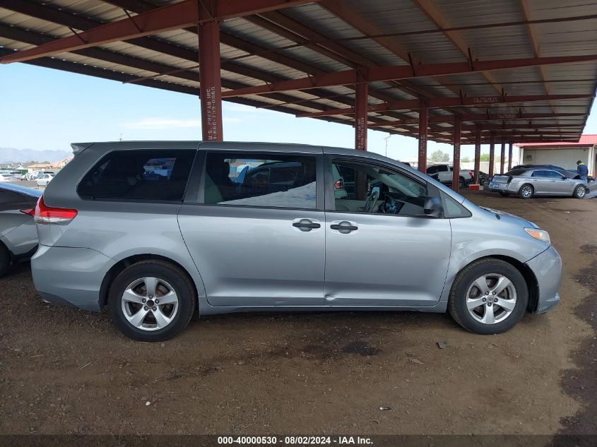 5TDZK3DC7DS360859 2013 Toyota Sienna L V6 7 Passenger