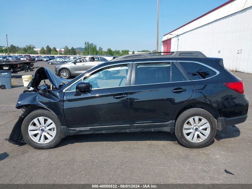 2017 Subaru Outback 2.5I Premium VIN: 4S4BSADC4H3400176 Lot: 40000532