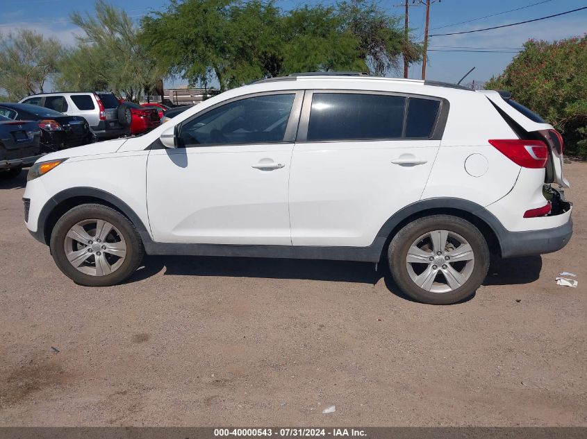 2011 Kia Sportage Lx VIN: KNDPB3A26B7085009 Lot: 40000543