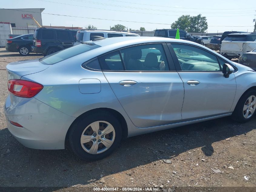 2017 Chevrolet Cruze Ls Auto VIN: 1G1BC5SM8H7254841 Lot: 40000547