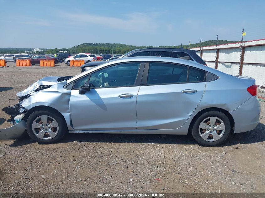 2017 Chevrolet Cruze Ls Auto VIN: 1G1BC5SM8H7254841 Lot: 40000547