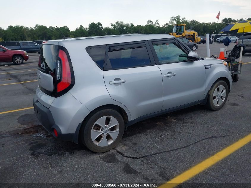 2015 Kia Soul VIN: KNDJN2A26F7770687 Lot: 40000568