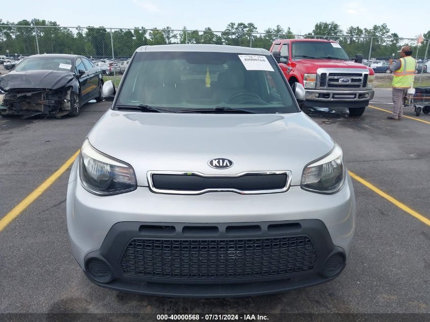 2015 Kia Soul VIN: KNDJN2A26F7770687 Lot: 40000568