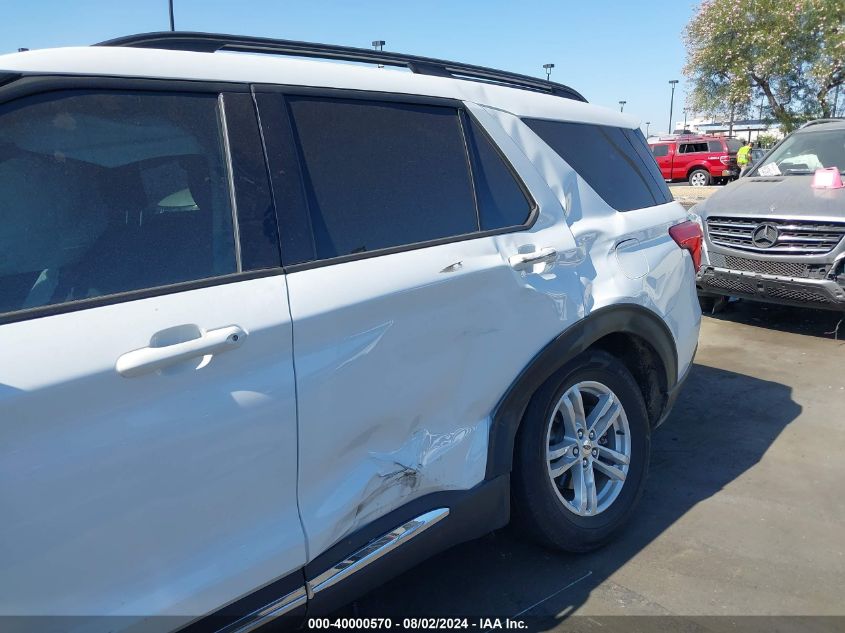 2021 Ford Explorer Xlt VIN: 1FMSK7DH9MGC39096 Lot: 40000570