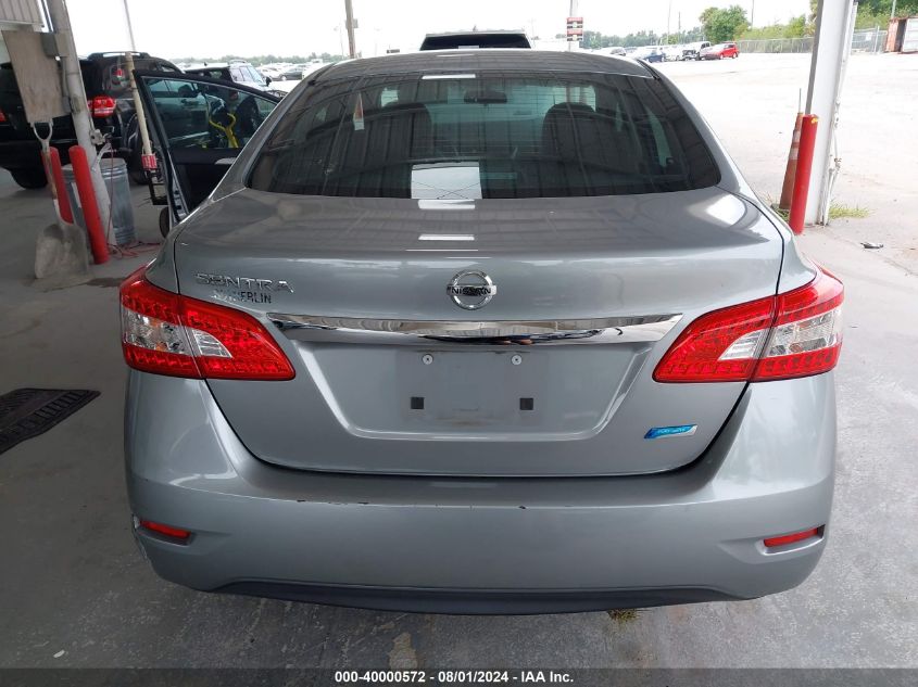 2013 Nissan Sentra S VIN: 3N1AB7AP1DL766639 Lot: 40000572