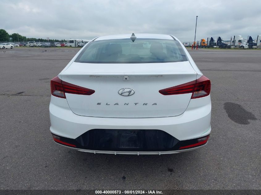 2020 Hyundai Elantra Sel VIN: 5NPD84LF5LH555812 Lot: 40000573