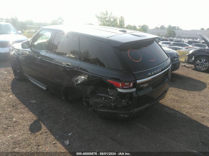 2014 Land Rover Range Rover Sport Se VIN: SALWG2WFXEA326296 Lot: 40000576