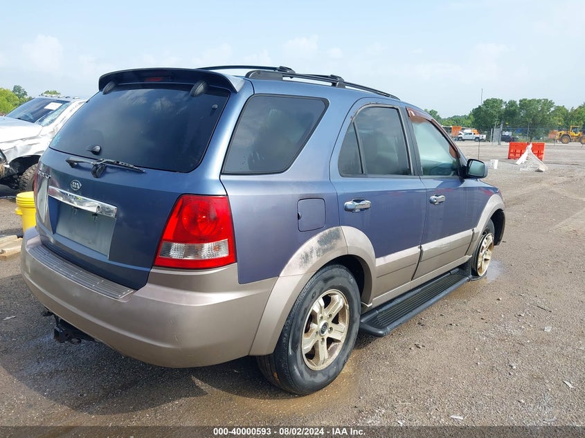 2003 Kia Sorento Ex/Lx VIN: KNDJC733X35057422 Lot: 40000593