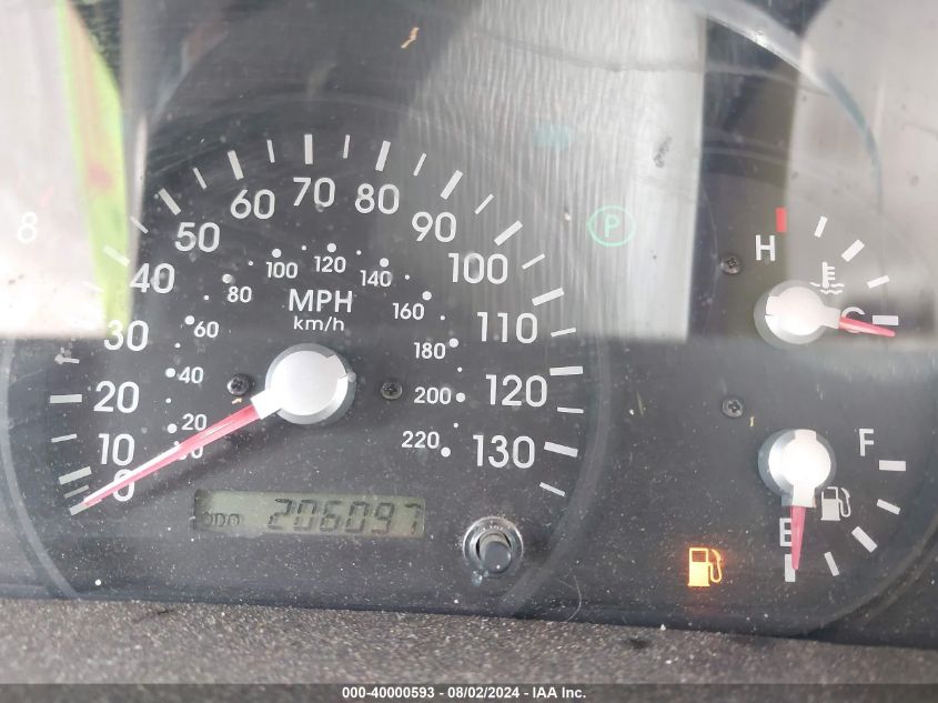 2003 Kia Sorento Ex/Lx VIN: KNDJC733X35057422 Lot: 40000593