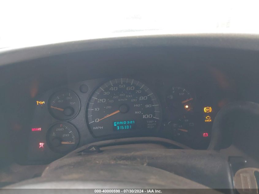 2007 Chevrolet Express Work Van VIN: 1GCGG29V271172717 Lot: 40000598