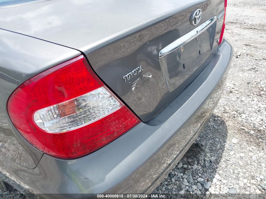 2003 Toyota Camry Le V6 VIN: 4T1BF30KX3U566640 Lot: 40000615