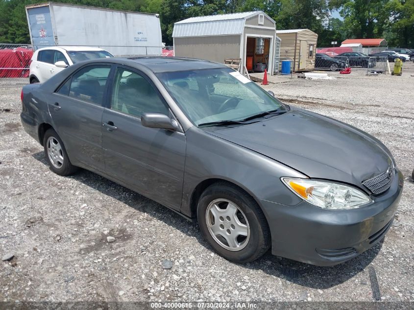 4T1BF30KX3U566640 | 2003 TOYOTA CAMRY