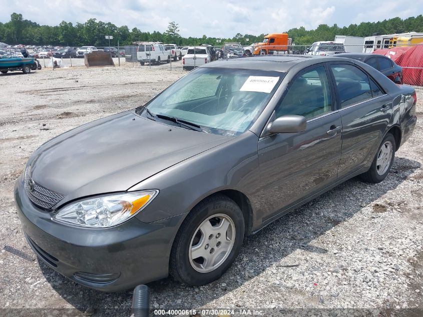 4T1BF30KX3U566640 | 2003 TOYOTA CAMRY