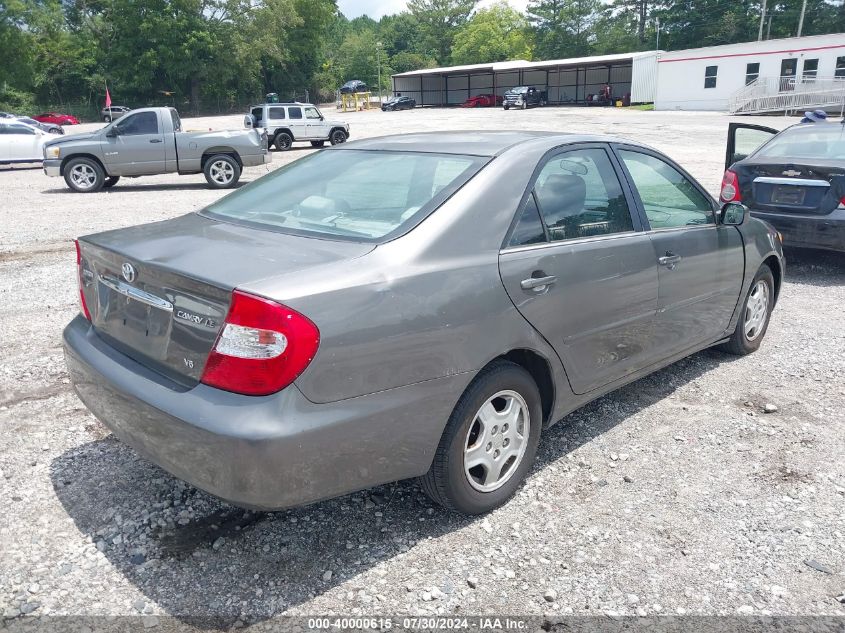 4T1BF30KX3U566640 | 2003 TOYOTA CAMRY