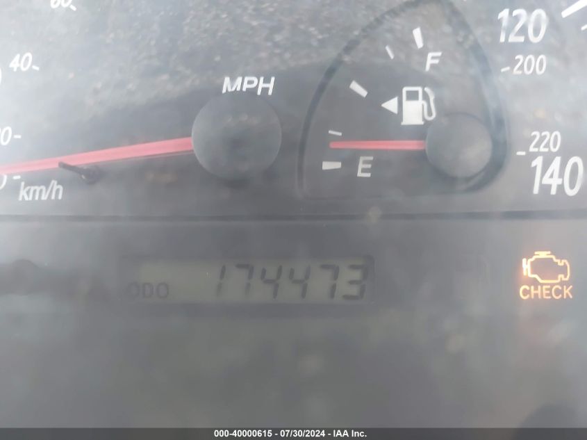 2003 Toyota Camry Le V6 VIN: 4T1BF30KX3U566640 Lot: 40000615