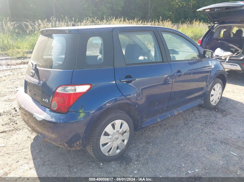 2006 Toyota Scion Xa VIN: JTKKT624660141885 Lot: 40000617