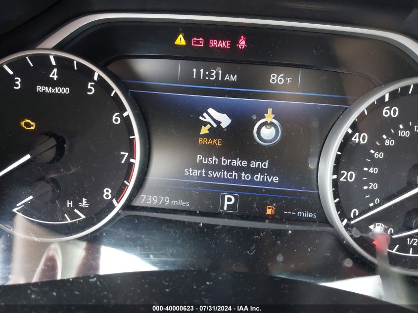 2018 Nissan Murano Sv VIN: 5N1AZ2MHXJN186197 Lot: 40000623