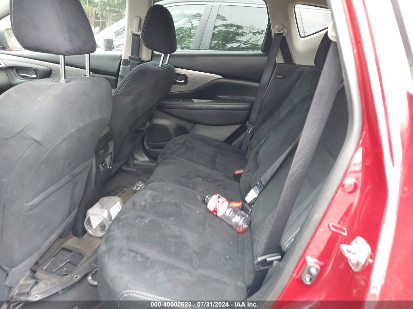 2018 Nissan Murano Sv VIN: 5N1AZ2MHXJN186197 Lot: 40000623