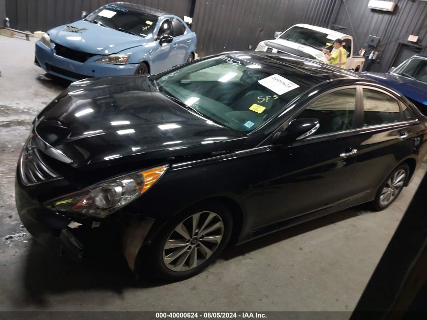 2014 HYUNDAI SONATA LIMITED - 5NPEC4AC4EH911827