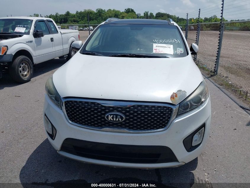 2017 Kia Sorento 3.3L Sx VIN: 5XYPK4A53HG251630 Lot: 40000631