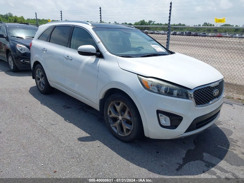 2017 Kia Sorento 3.3L Sx VIN: 5XYPK4A53HG251630 Lot: 40000631