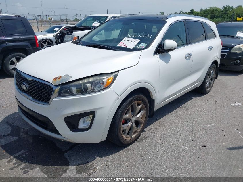 2017 Kia Sorento 3.3L Sx VIN: 5XYPK4A53HG251630 Lot: 40000631