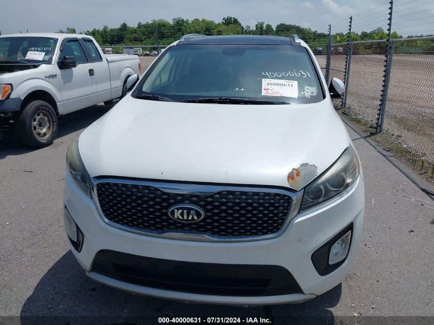 2017 Kia Sorento 3.3L Sx VIN: 5XYPK4A53HG251630 Lot: 40000631