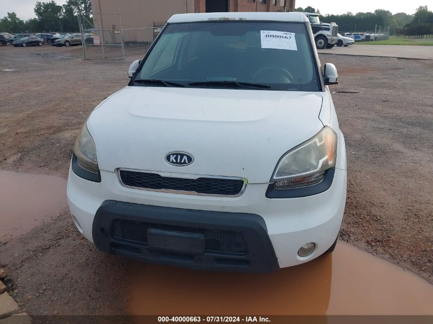 2010 Kia Soul + VIN: KNDJT2A25A7701360 Lot: 40000663