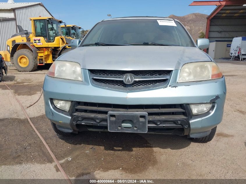 2002 Acura Mdx Touring VIN: 2HNYD18872H530496 Lot: 40000664