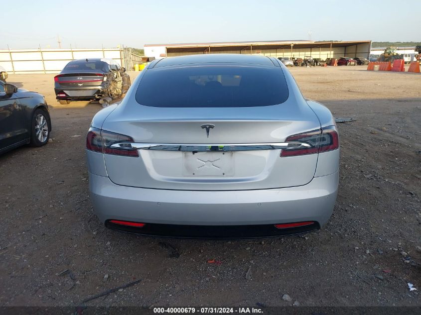 2016 Tesla Model S 60D/70D/75D/85D/90D VIN: 5YJSA1E23GF144109 Lot: 40000679