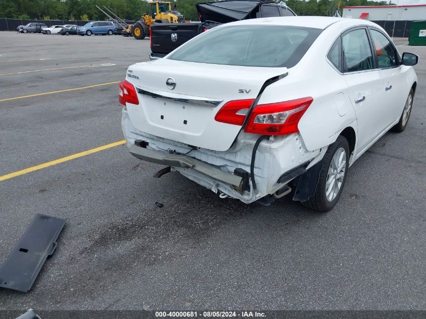 2019 Nissan Sentra Sv VIN: 3N1AB7AP0KY431596 Lot: 40000681