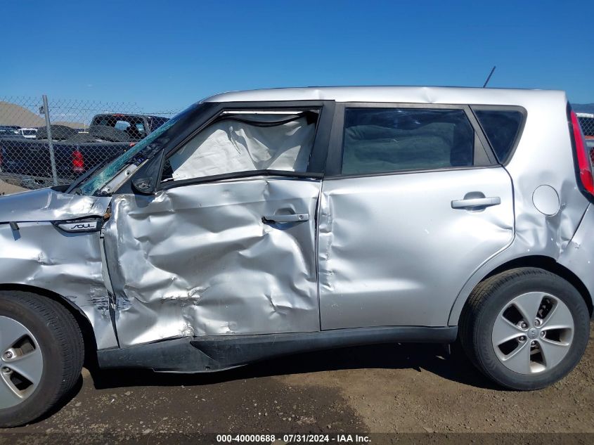 2015 Kia Soul VIN: KNDJN2A29F7783627 Lot: 40000688