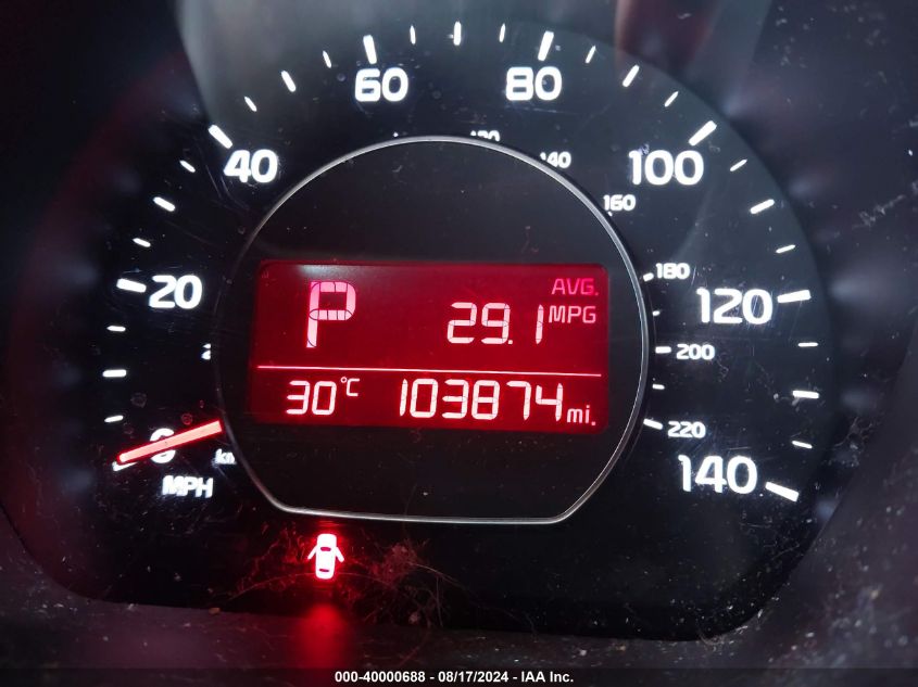 2015 Kia Soul VIN: KNDJN2A29F7783627 Lot: 40000688