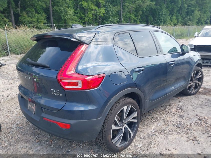 2022 Volvo Xc40 T5 R-Design VIN: YV4162UM8N2659979 Lot: 40000707