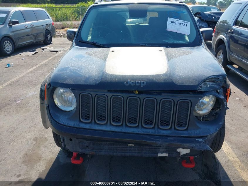 2015 Jeep Renegade Trailhawk VIN: ZACCJBCT9FPC40694 Lot: 40000731