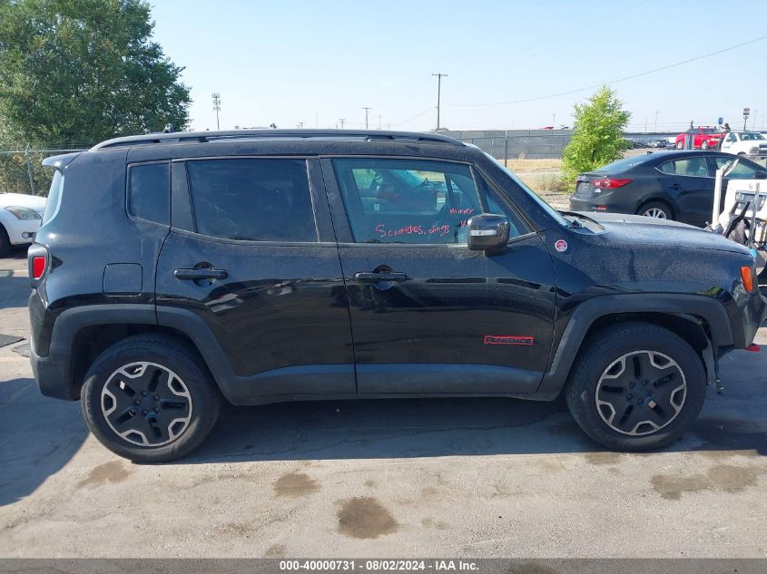 2015 Jeep Renegade Trailhawk VIN: ZACCJBCT9FPC40694 Lot: 40000731