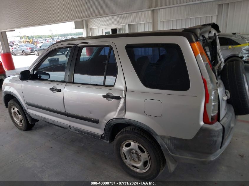 2002 Honda Cr-V Lx VIN: JHLRD68422C006165 Lot: 40000757