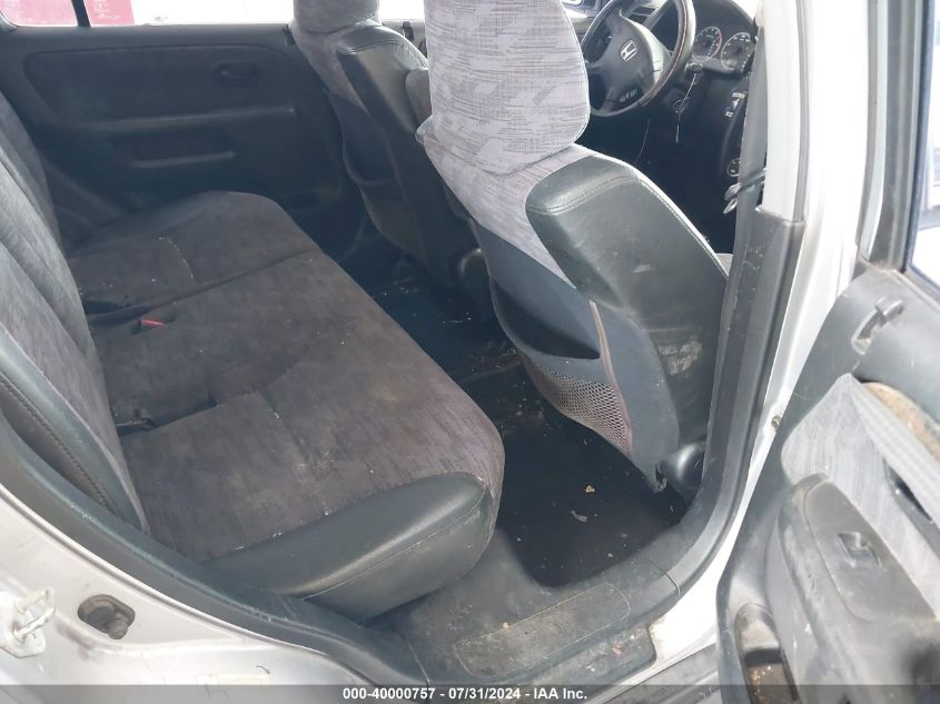 2002 Honda Cr-V Lx VIN: JHLRD68422C006165 Lot: 40000757