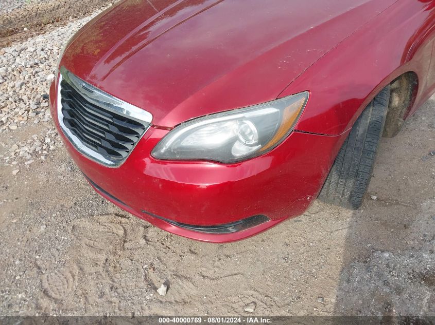 2012 Chrysler 200 S VIN: 1C3CCBHG3CN106360 Lot: 40000769