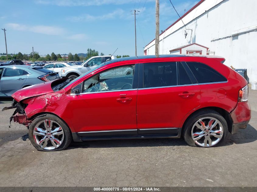 2012 Ford Edge Limited VIN: 2FMDK3K94CBA46308 Lot: 40000775