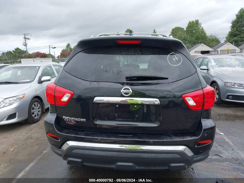 2019 Nissan Pathfinder S VIN: 5N1DR2MN3KC637163 Lot: 40000792