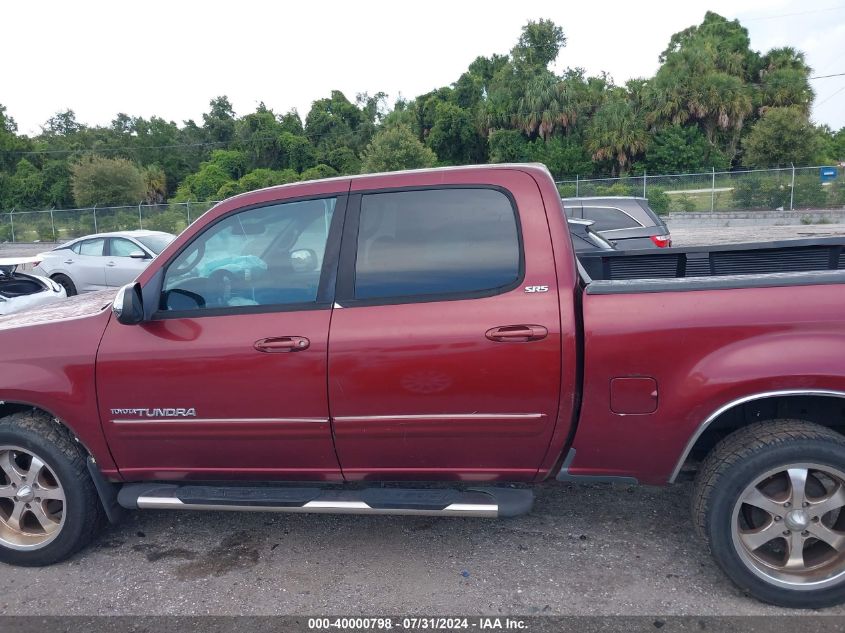 2006 Toyota Tundra Sr5 V8 VIN: 5TBET34156S503488 Lot: 40000798